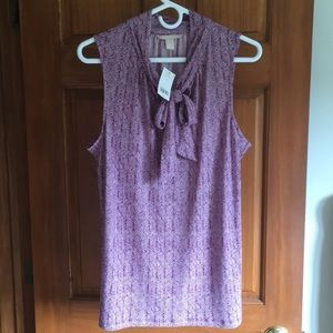 NWT Banana Republic Sleeveless Blouse Women’s L